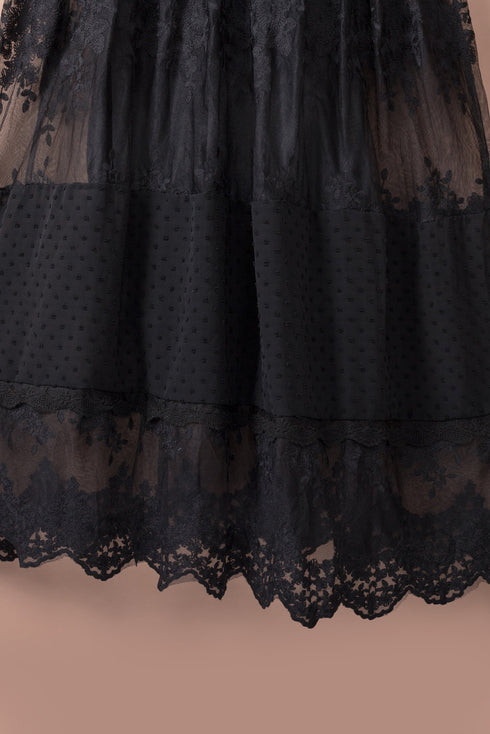Luminous Dawn Lace Gown